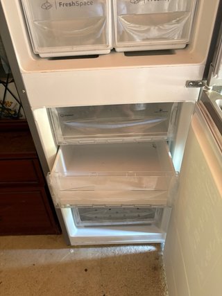 Frigorífico Congelador Indesit Plata