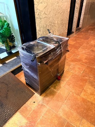 Freidora trifásica 2 puestos