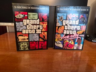 Pack Doble GTA PS2 Rockstar Games