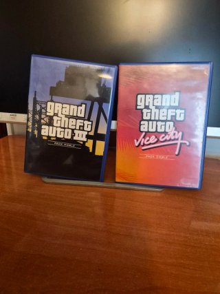 Pack Doble GTA PS2 Rockstar Games