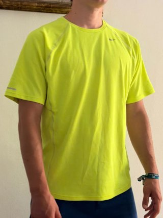 Camiseta Nike Deportiva Talla L Amarilla