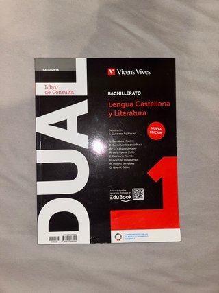 Libro 1º bachillerato Lengua Castellana, Cataluña