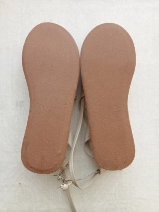 Cuñas Esparto Lefties Beige Talla 41
