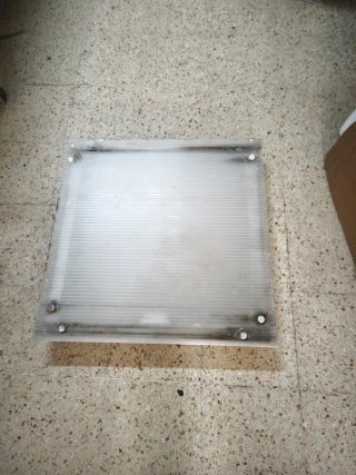 Claraboya de aluminio