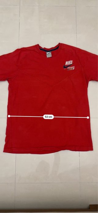 Nike Sportswear Vintage T-Shirt Rossa Boxy Y2K XL