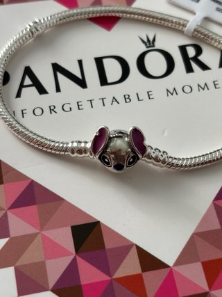 Pulsera Pandora 18cm con Charm Stitch