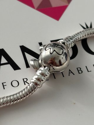 Pulsera Pandora 18cm con Charm Stitch