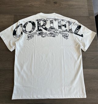 T-shirt Corteiz bianca con stampa