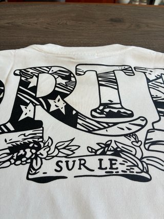 T-shirt Corteiz bianca con stampa