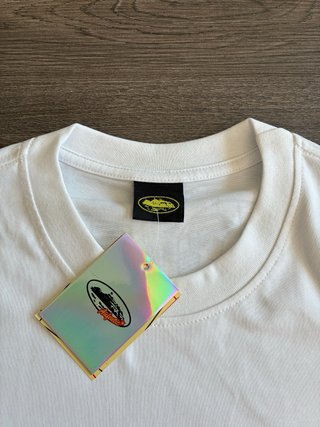 T-shirt Corteiz bianca con stampa