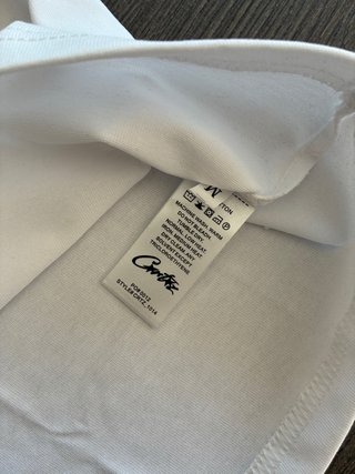 T-shirt Corteiz bianca con stampa