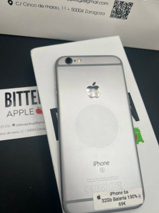 iPhone 6S  32GB  BAT 100%/ GARANTIA! CAMBIOS!