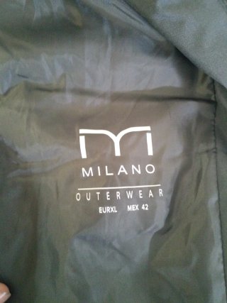 Chaleco acolchado gris Talla XL