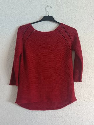 Jersey rojo de punto