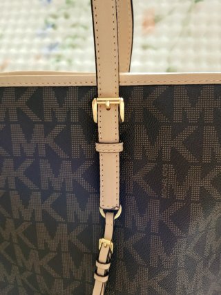 Bolso Michael Kors Marrón y Beige