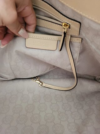 Bolso Michael Kors Marrón y Beige