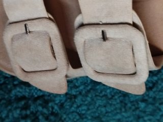 Sandalias Beige Plataforma