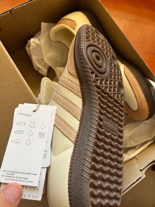 Adidas Samba LT Beige/Marrón  Talla 38 Nuevas .