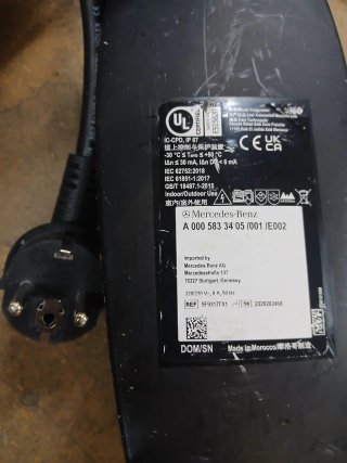 Cable Carga Mercedes-Benz A 000 583 34 05