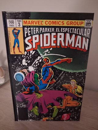 Spiderman Marvel Gold Omnigold 3 Nuevo Panini