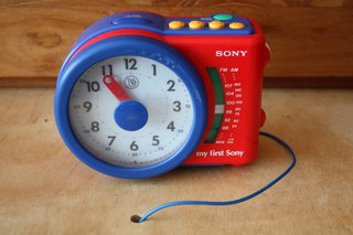 Radio Despertador Sony my first Sony