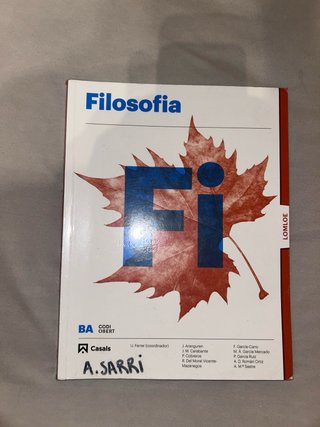 Filosofia 1 Bachillerato