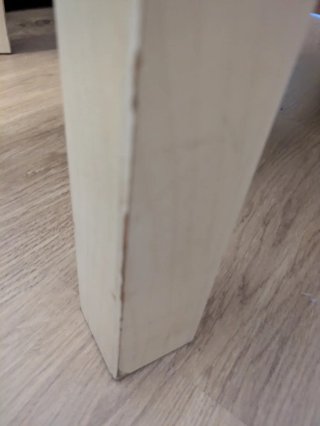 Mesa de centro de madera color beige/marrón