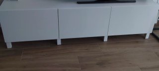 Mueble TV Besta Blanco