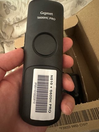 Gigaset S600HC Pro Graphite Telefono