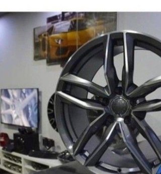 JUEGO DE 4 LLANTAS 18 RS6 ANTRACITA A... rmb134874