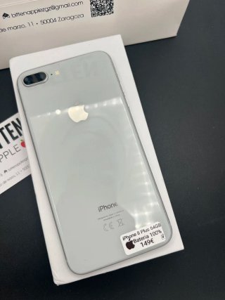 iPhone 8 Plus  64 GB  BAT 100% / GARANTÍA! CAMBIOS