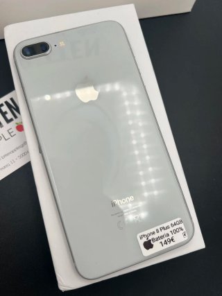 iPhone 8 Plus  64 GB  BAT 100% / GARANTÍA! CAMBIOS