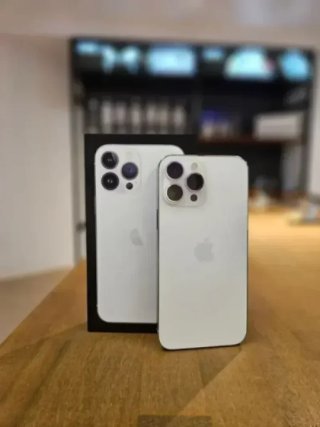 IPHONE 13 PRO MAX 128GB PLATA 100% BATERIA