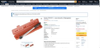 Llave dinamométrica cuadrada 3/8" (7 - 112 Nm)