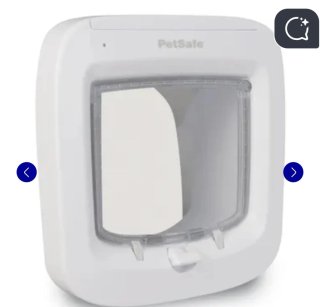 Gatera PetSafe con lector de microchip