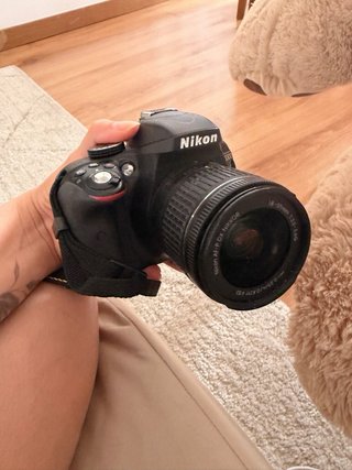 Cámara Nikon D3300 Negra
