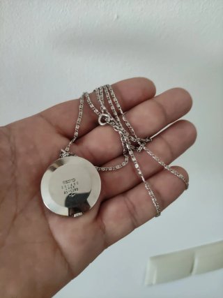 Reloj de Collar Seiko Plata y Acero