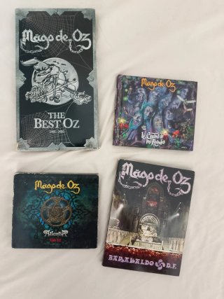 Lote 4 CDs Mago de Oz