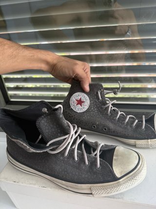 Converse All Star Piel Ante Marrón Talla 41