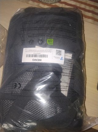 Mochila WENIG cabina avión negra