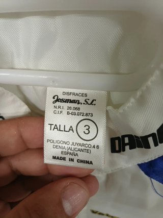 Disfraz Dainese Valentino Rossi Talla Única niñ@s