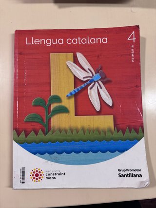 Libro texto Llengua Catalana 4t Primaria Santilla