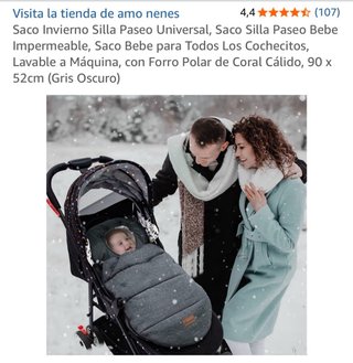 Saco de invierno para carrito