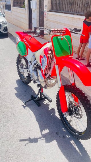 Honda CR 250 1993 restaurada