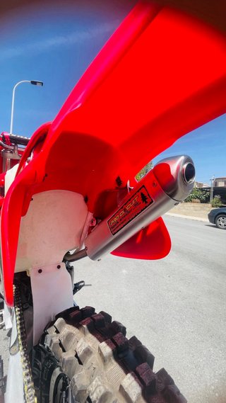 Honda CR 250 1993 restaurada