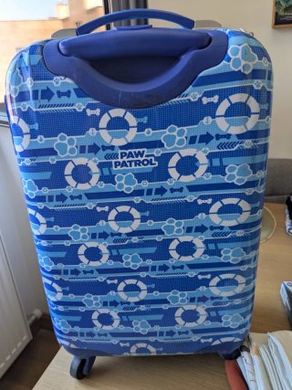 Maleta Patrulla Canina Azul