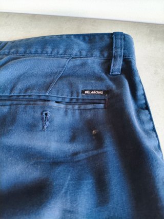 Pantalón corto Billabong Talla 32 Azul Marino