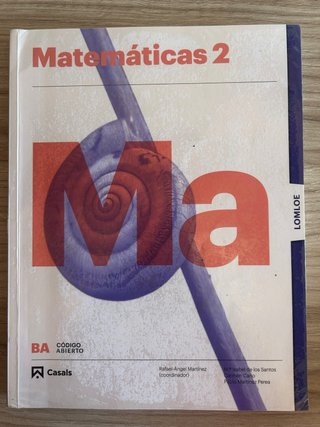 Matemáticas, 2 BA, Código abierto