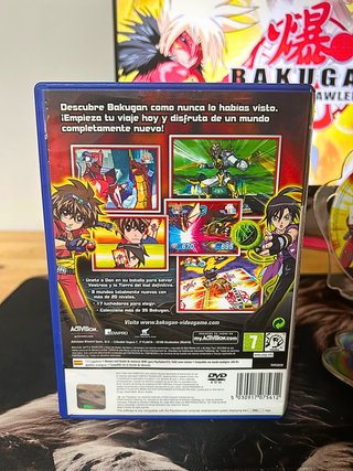 🇪🇸 Bakugan Battle Brawlers PS2 Completo
