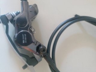 Pinza Freno XT 4 Pistones Nueva y latiguillo